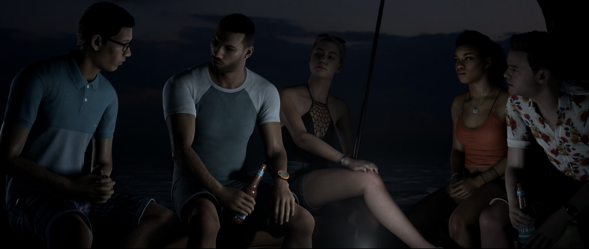 Скриншот из игры The Dark Pictures: Man of Medan - 1