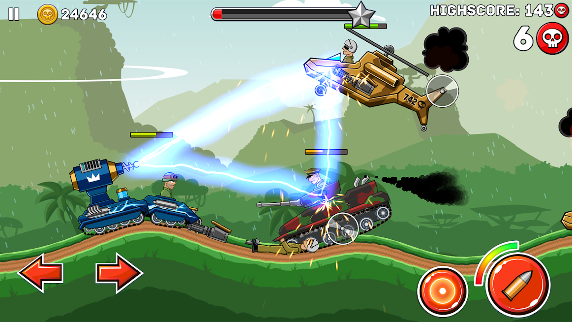 Скриншот из игры Hills of Steel - 5
