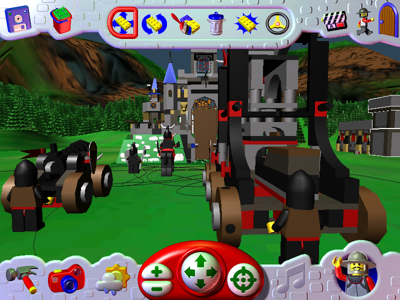 Скриншот из игры LEGO Creator: Knight's Kingdom - 3
