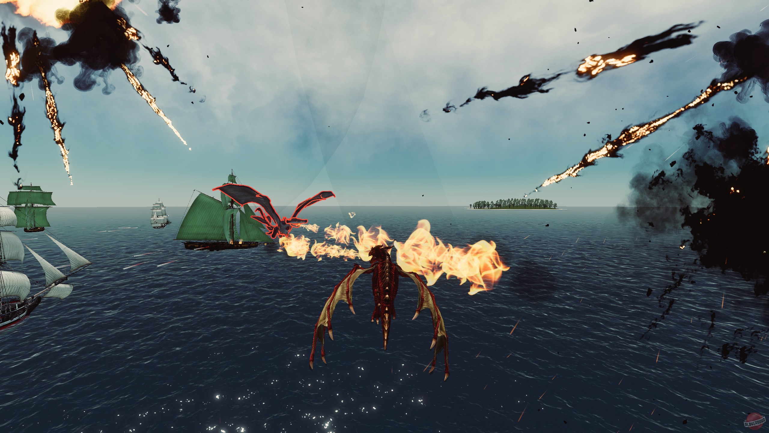 Скриншот из игры Pirate Dragons - 7