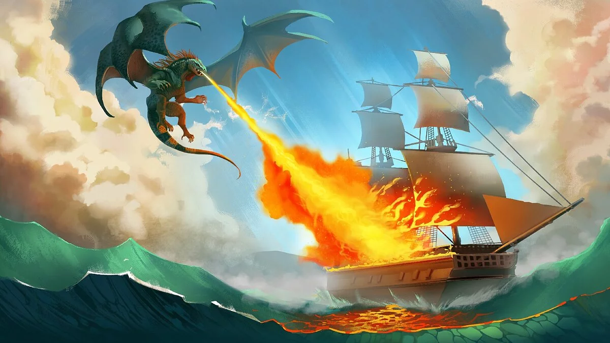 Скриншот из игры Pirate Dragons - 16
