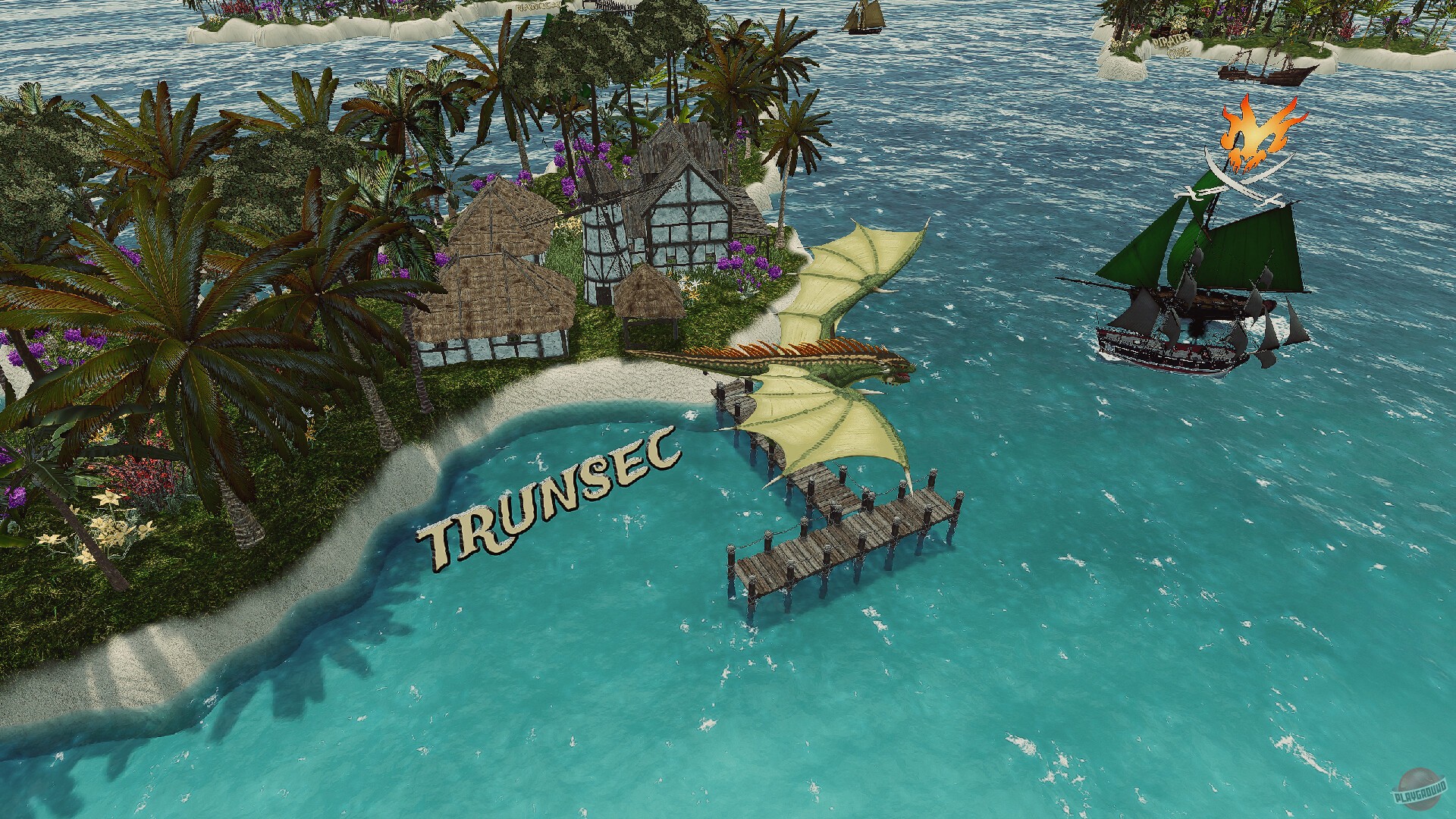 Скриншот из игры Pirate Dragons - 1