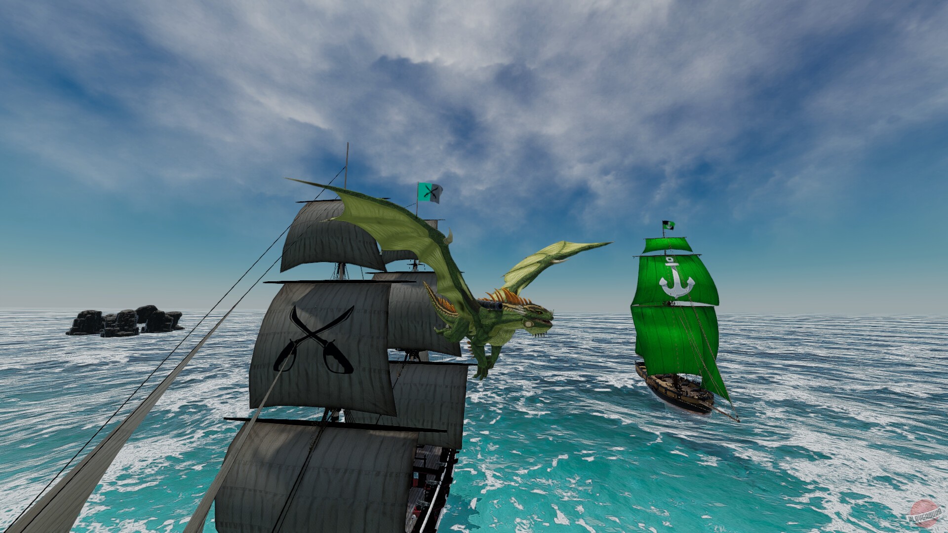 Скриншот из игры Pirate Dragons - 18