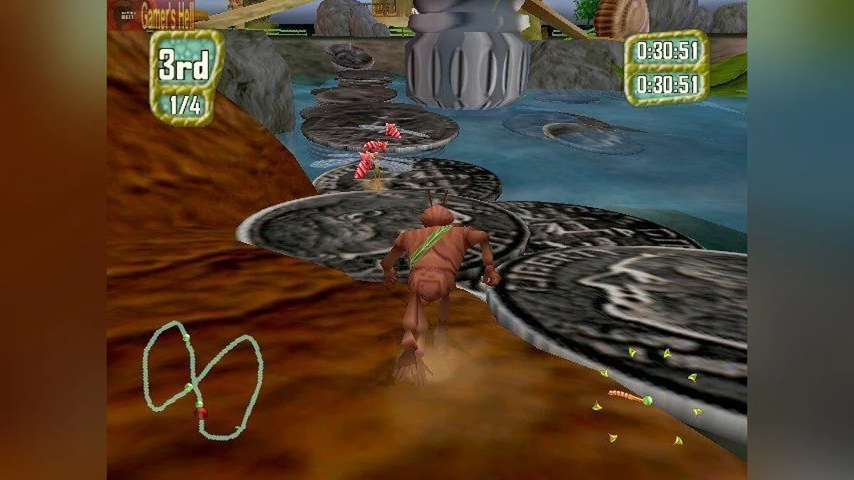 Скриншот из игры Antz Extreme Racing - 8