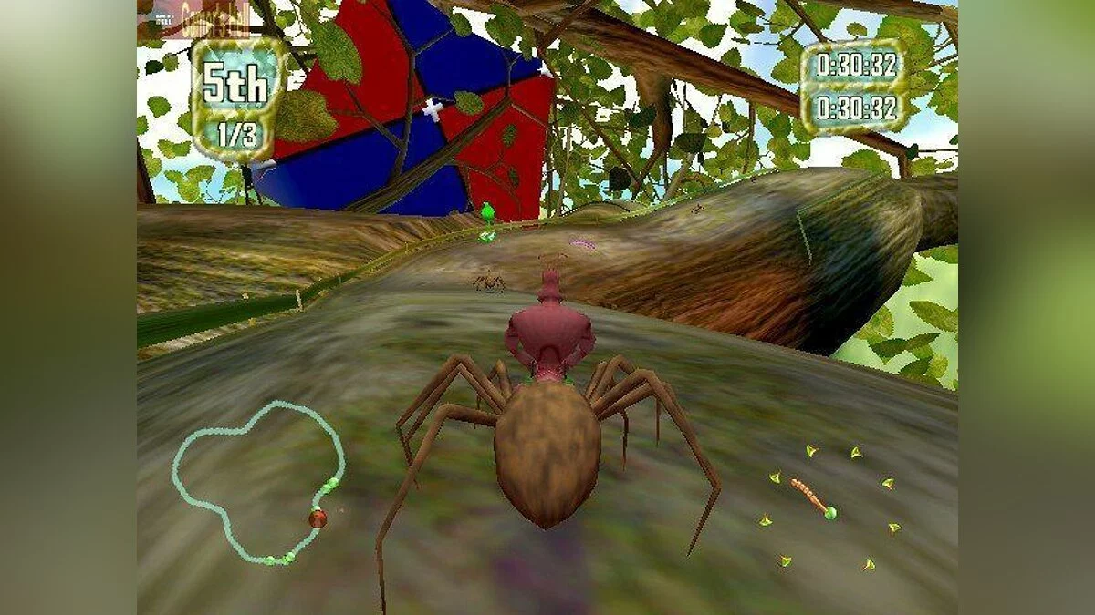 Скриншот из игры Antz Extreme Racing - 3