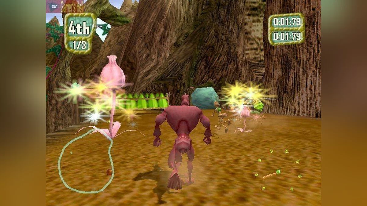 Скриншот из игры Antz Extreme Racing - 10