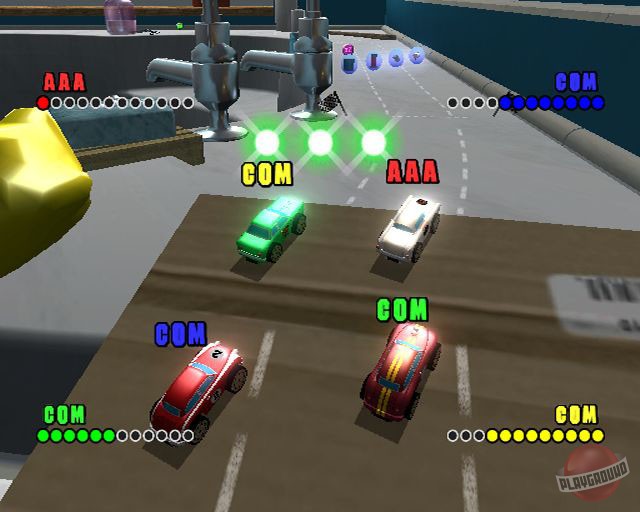 Скриншот из игры Micro Machines V4 - 10