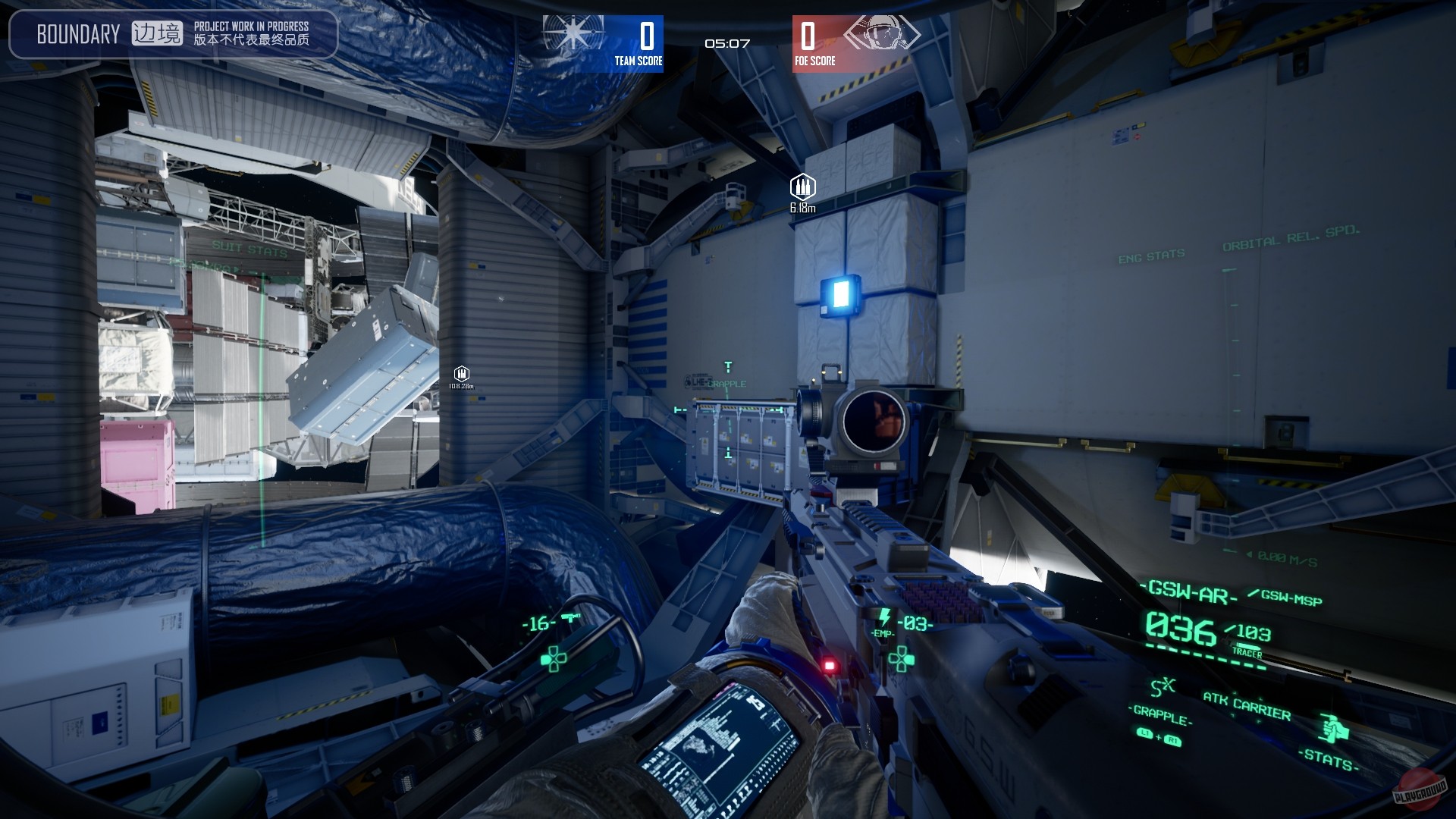 Скриншот из игры Boundary - 13