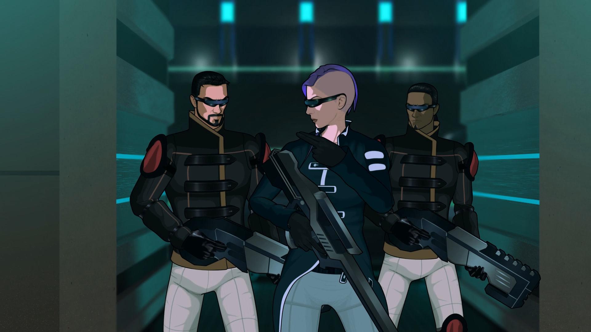 Скриншот из игры Fear Effect Sedna - 37