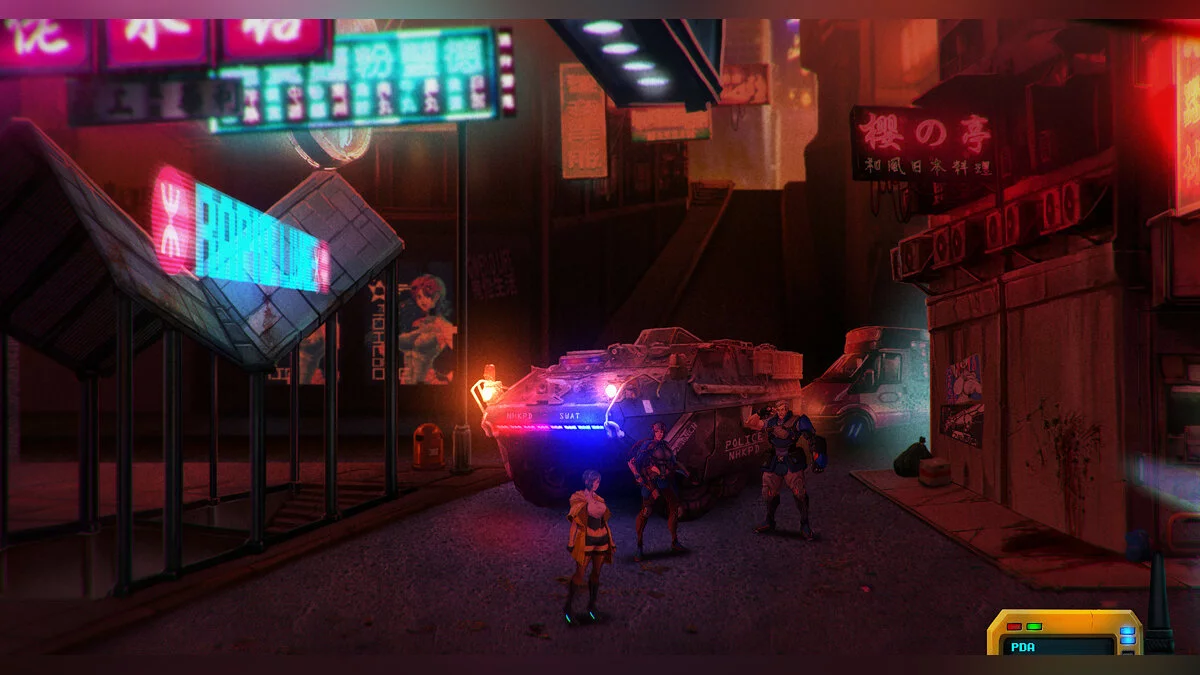 Скриншот из игры Sense: A Cyberpunk Ghost Story - 3