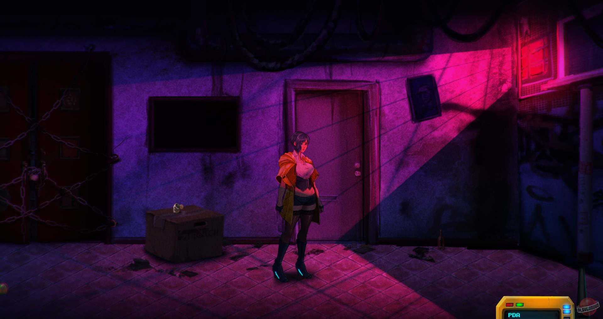 Скриншот из игры Sense: A Cyberpunk Ghost Story - 11