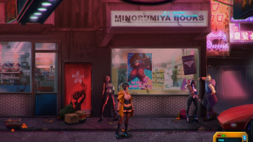 Скриншот из игры Sense: A Cyberpunk Story - 1