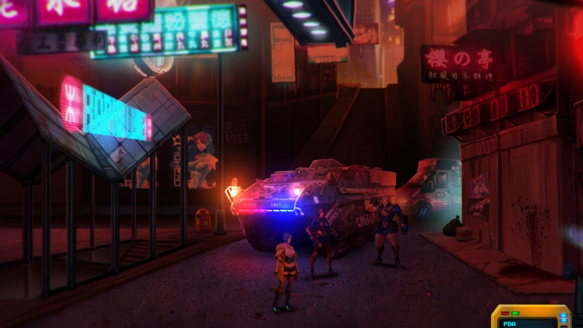 Скриншот из игры Sense: A Cyberpunk Story - 3