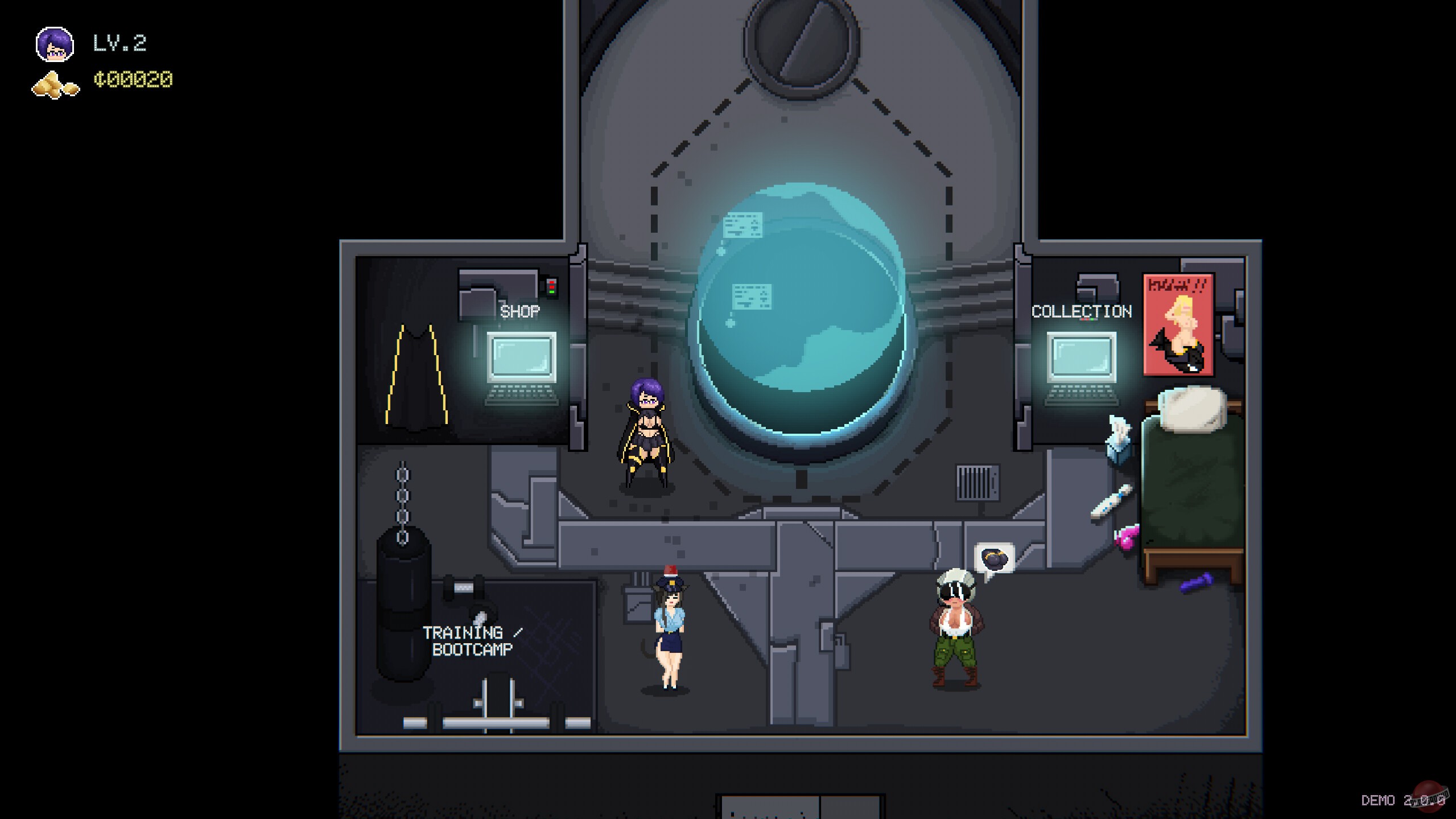 Скриншот из игры Girldivers - 1