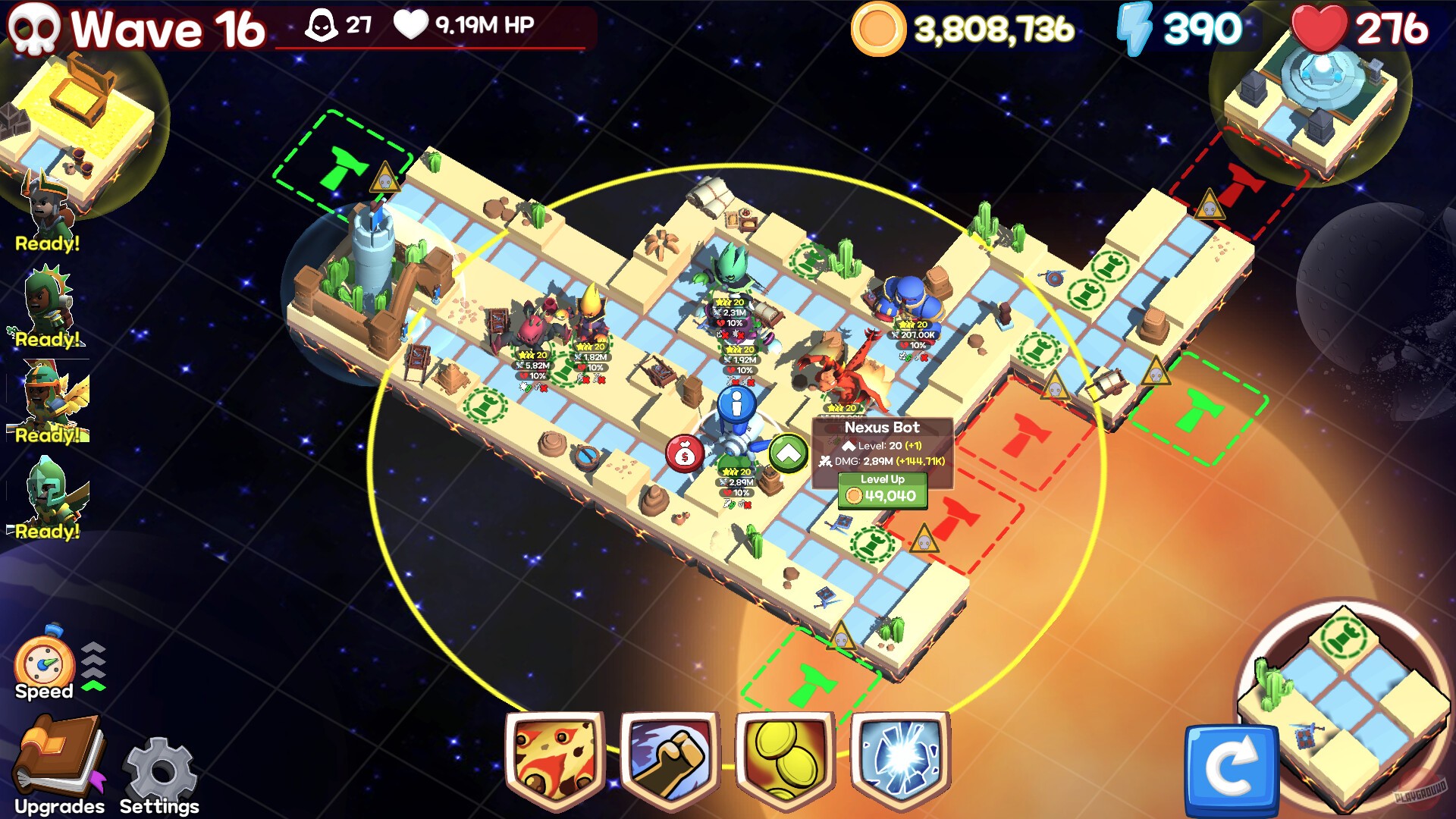 Скриншот из игры Monster Tiles TD: Tower Wars - 15