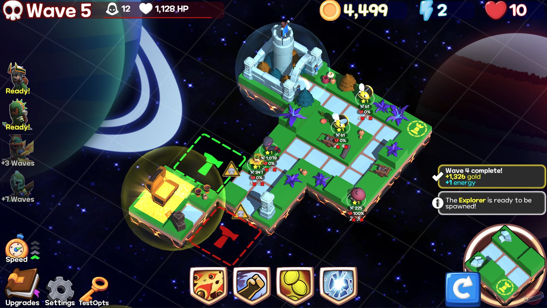 Скриншот из игры Monster Tiles TD: Tower Wars - 20