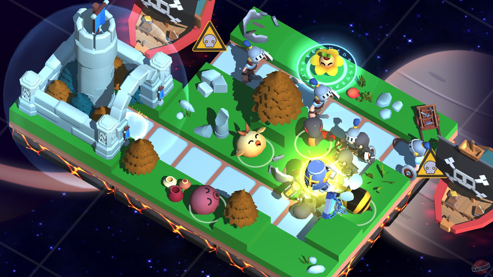 Скриншот из игры Monster Tiles TD: Tower Wars - 12