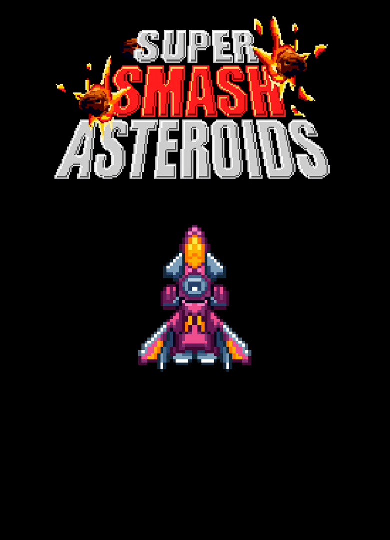 Обложка игры Super Smash Asteroids