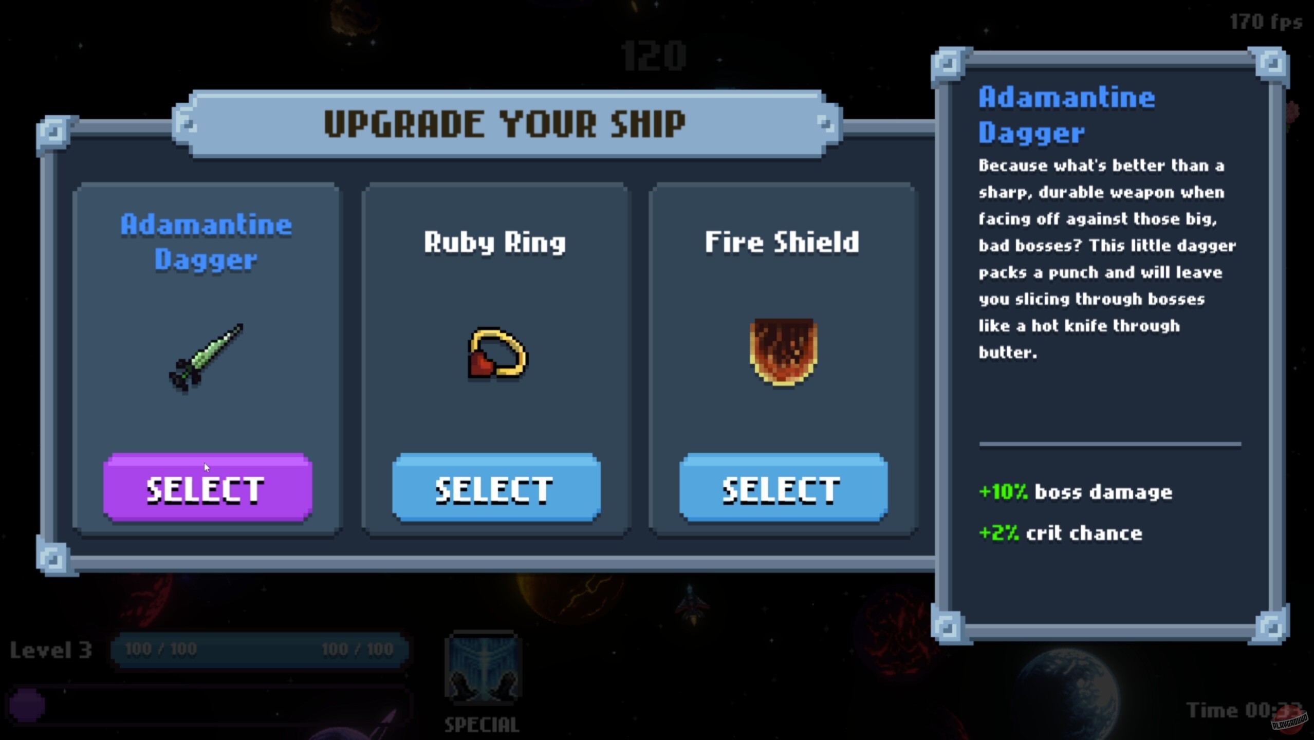 Скриншот из игры Super Smash Asteroids - 13