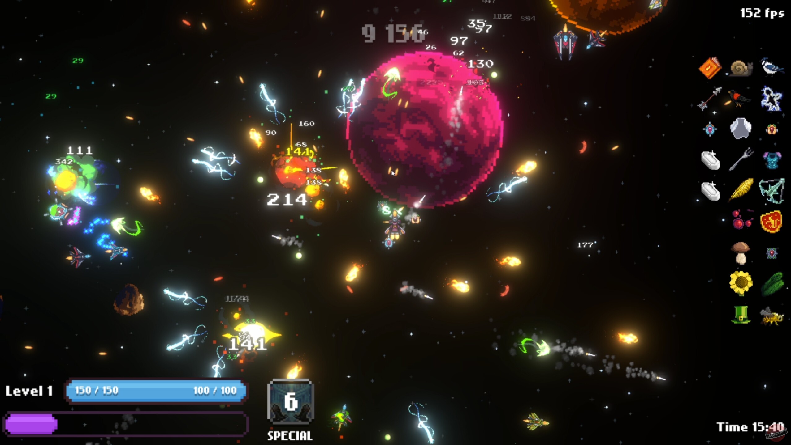 Скриншот из игры Super Smash Asteroids - 6