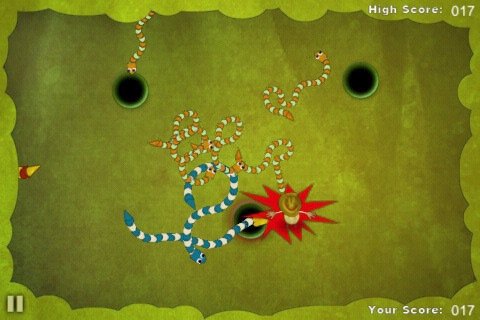 Скриншот из игры Snake Attack - 1