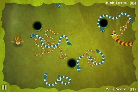 Скриншот из игры Snake Attack - 2