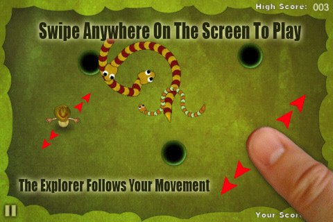 Скриншот из игры Snake Attack - 4