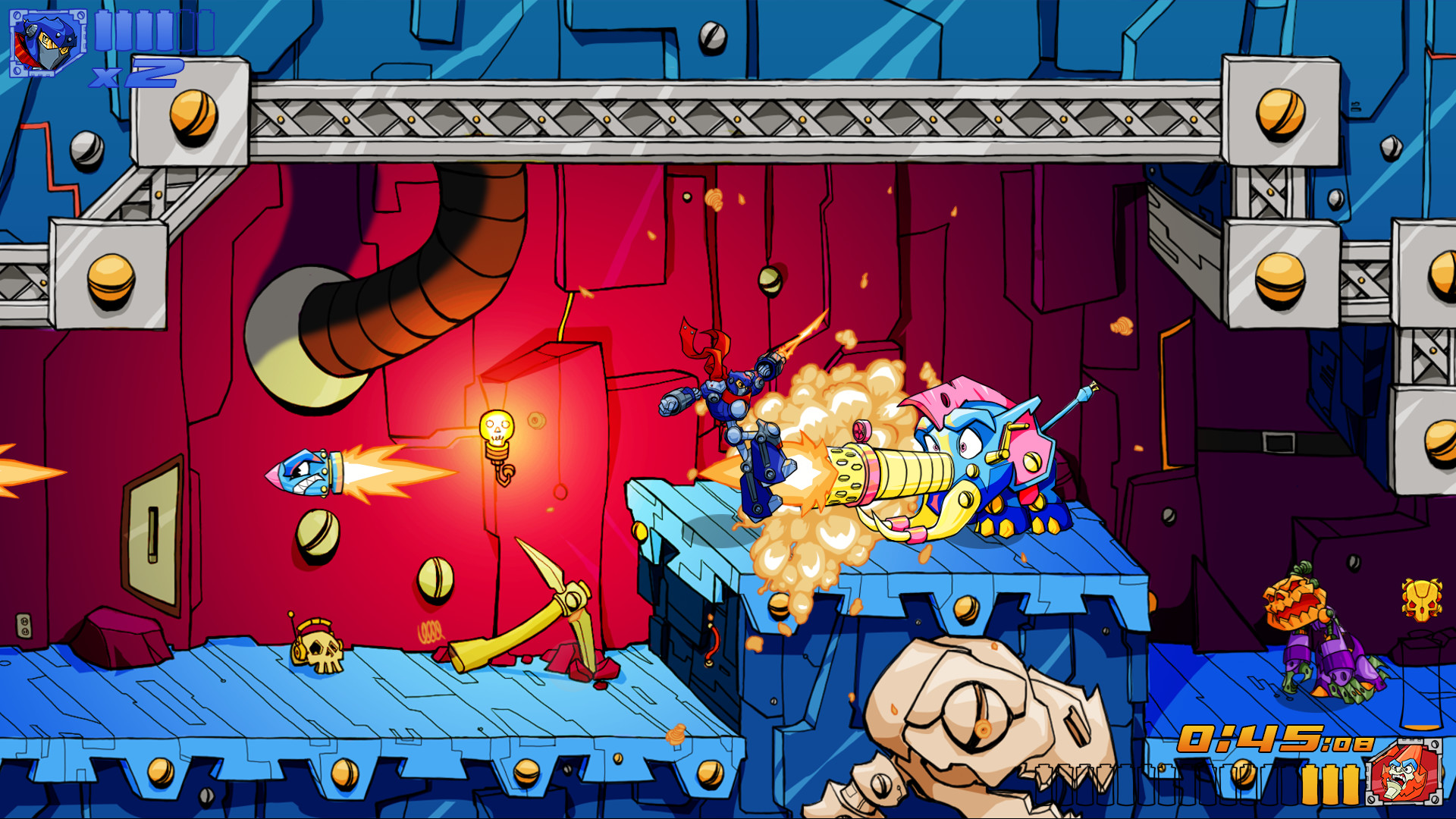 Скриншот из игры Bot Gaiden - 1