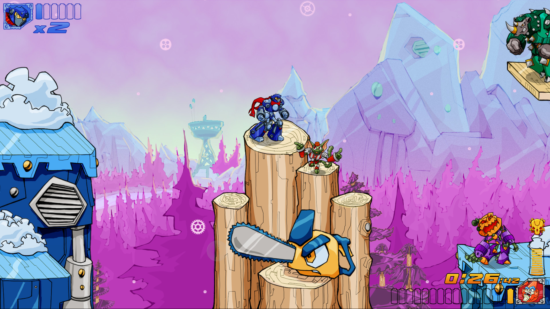 Скриншот из игры Bot Gaiden - 6