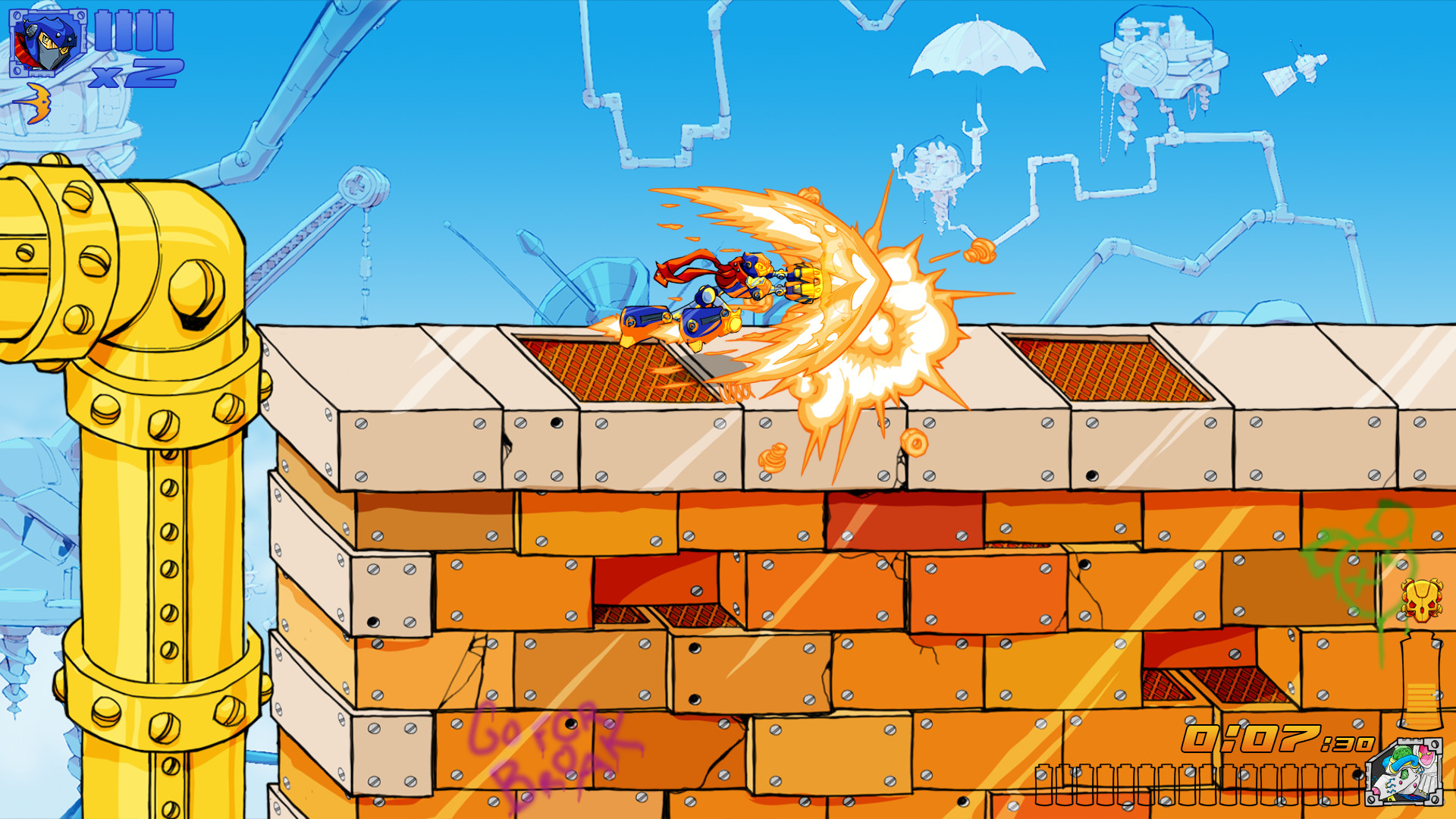 Скриншот из игры Bot Gaiden - 7