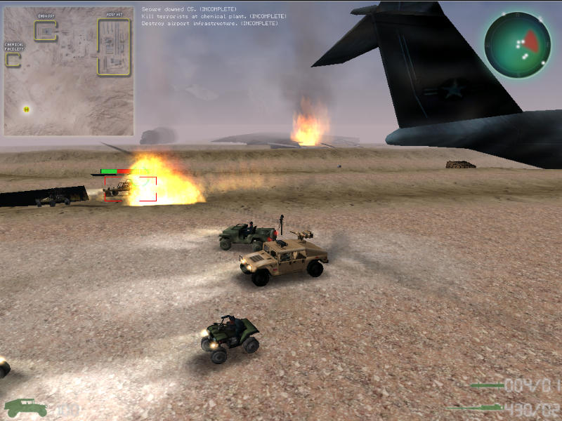 Скриншот из игры Humvee Assault - 3