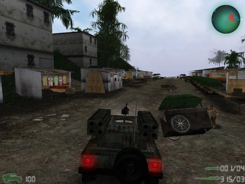 Скриншот из игры Humvee Assault - 10