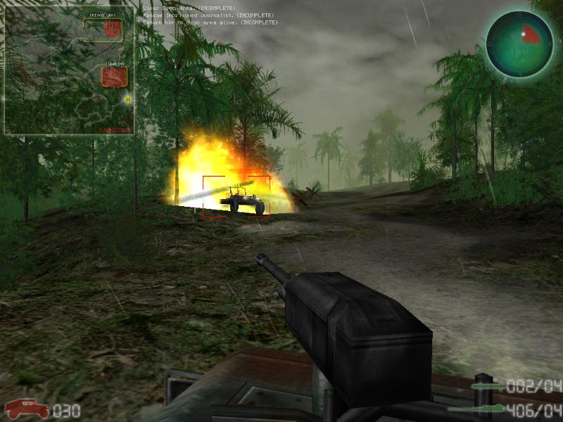 Скриншот из игры Humvee Assault - 12