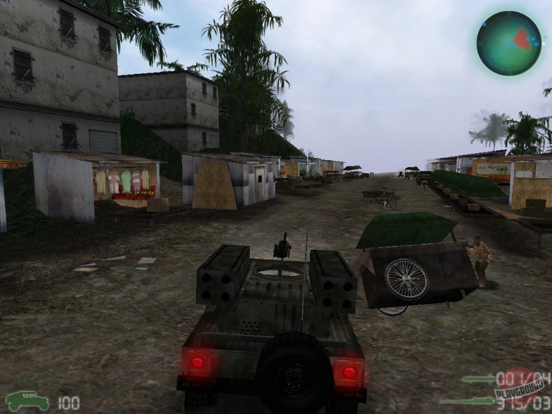 Скриншот из игры Humvee Assault - 5