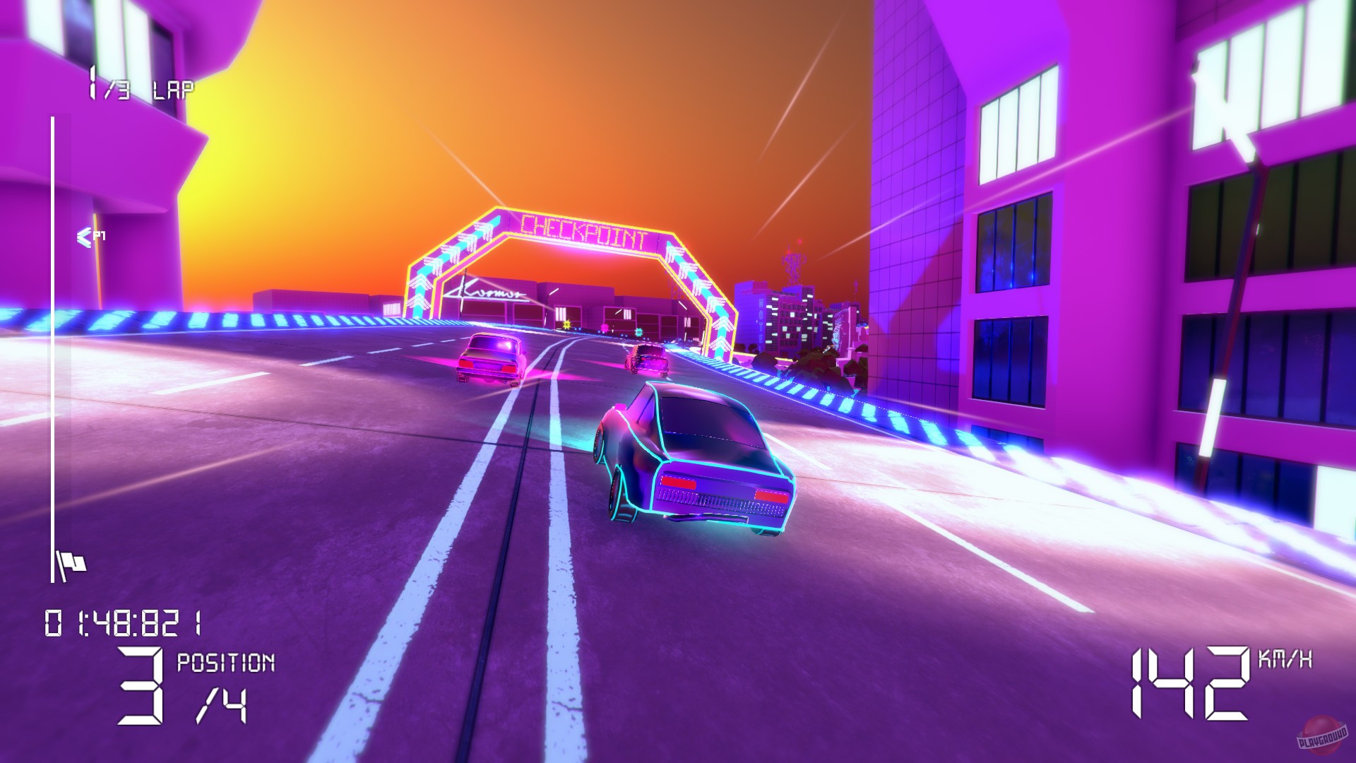 Скриншот из игры Electro Ride: The Neon Racing - 19