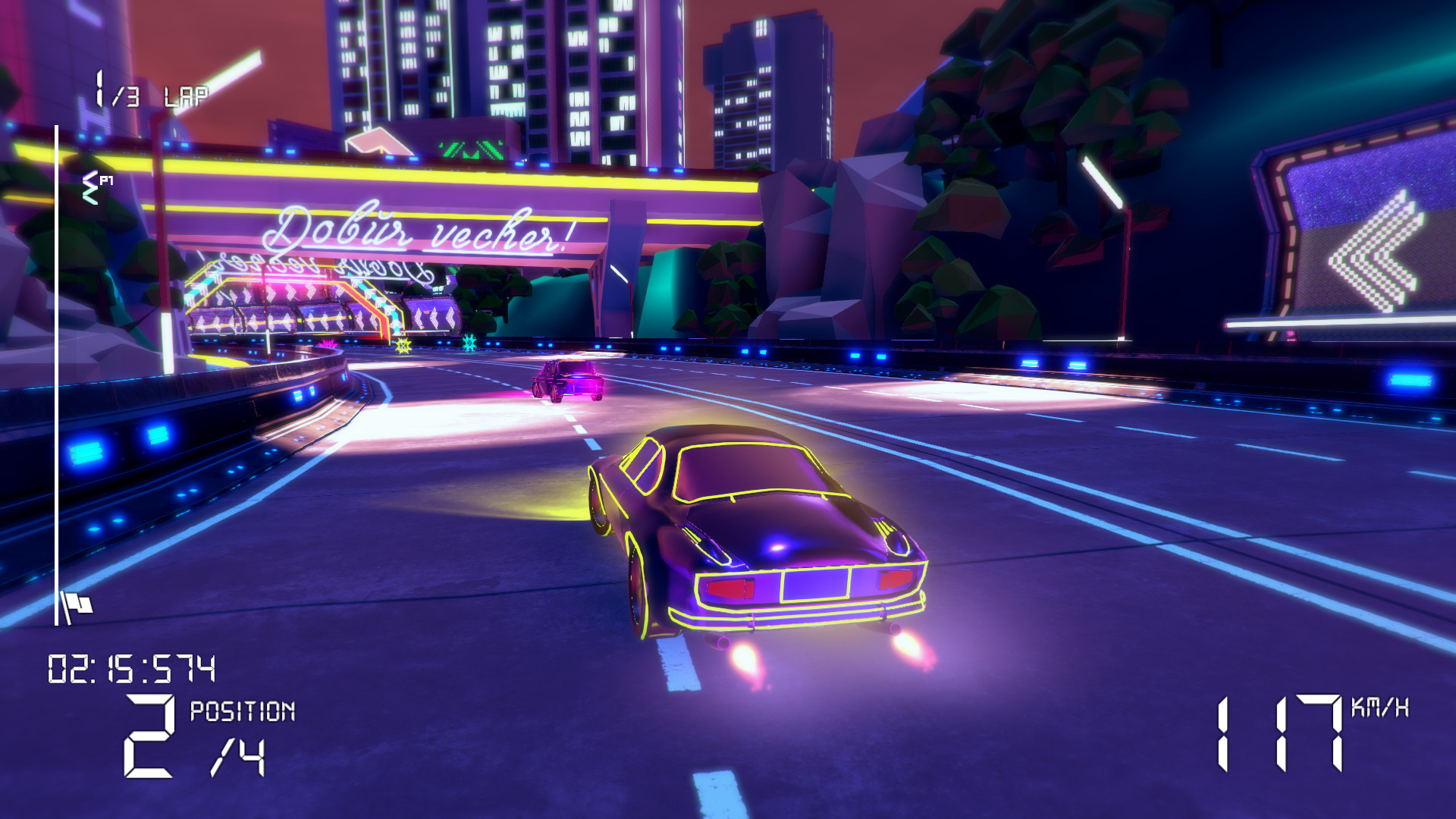 Скриншот из игры Electro Ride: The Neon Racing - 3