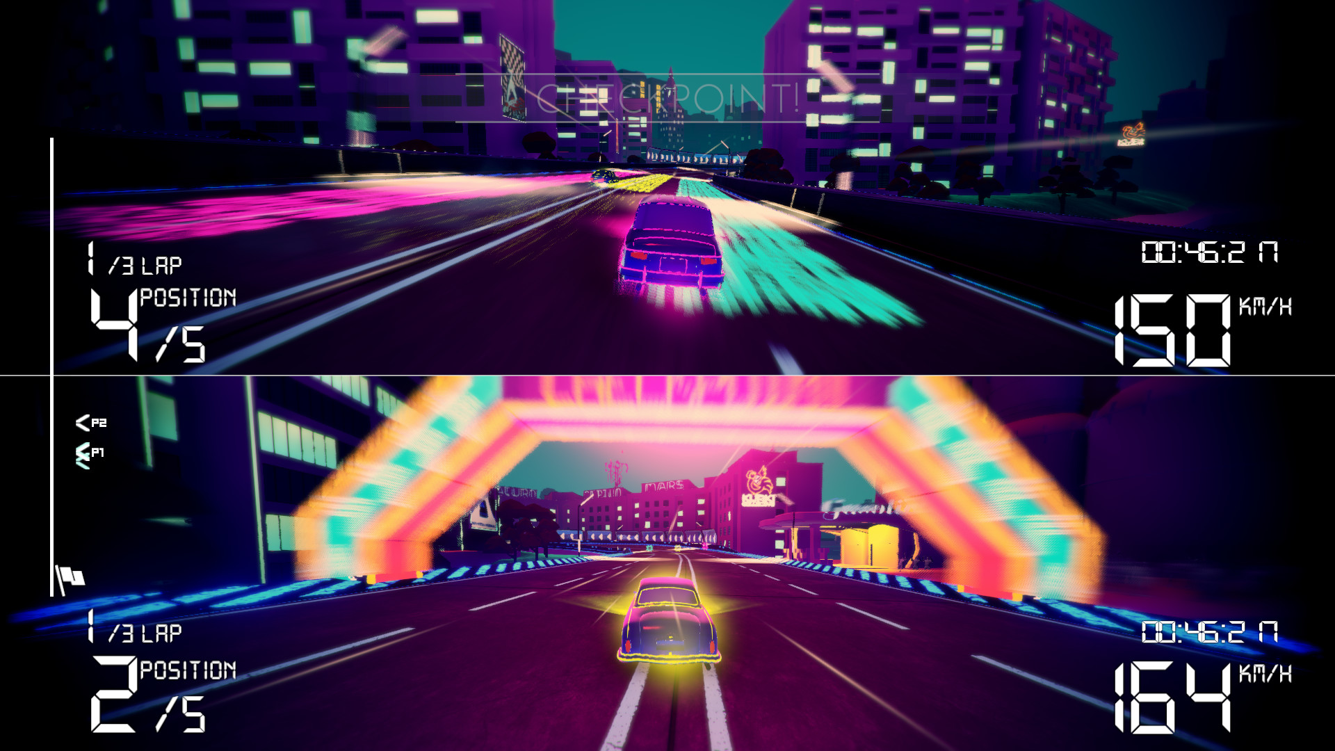 Скриншот из игры Electro Ride: The Neon Racing - 7