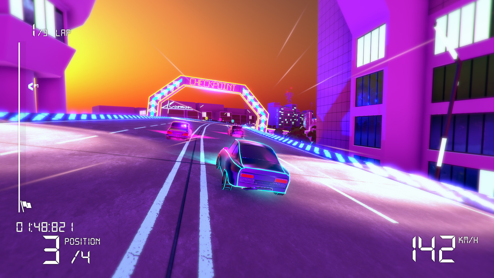 Скриншот из игры Electro Ride: The Neon Racing - 10