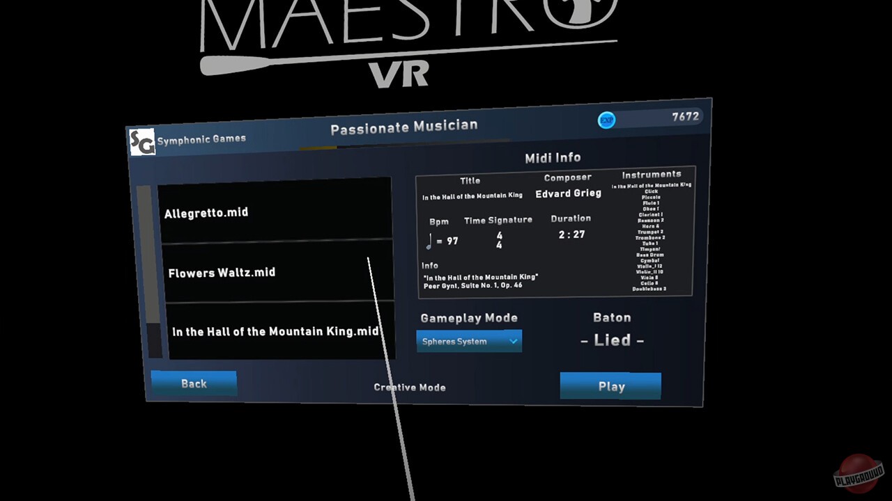 Скриншот из игры Maestro VR - 7