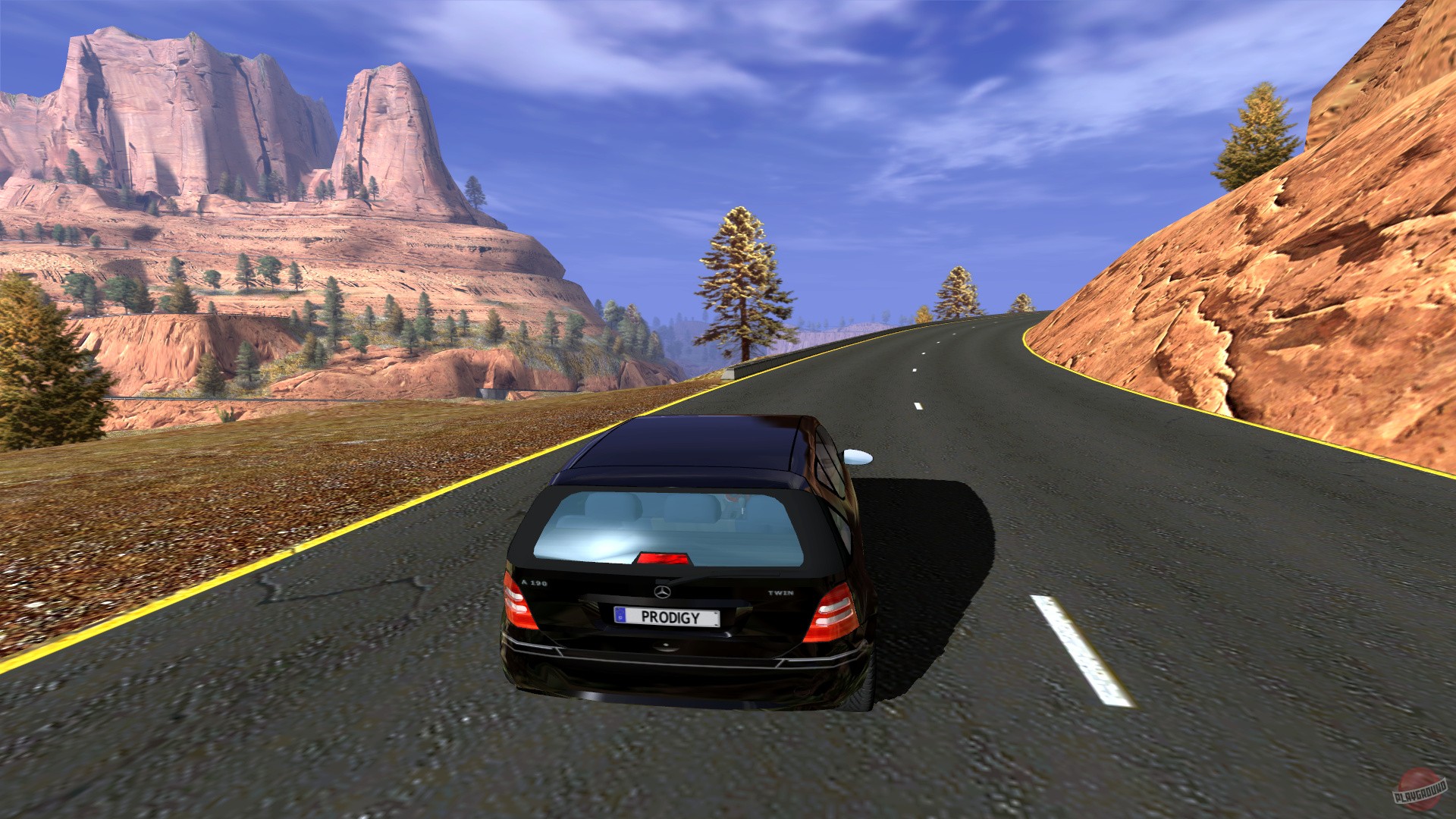 Скриншот из игры Mercedes Benz World Racing - 2