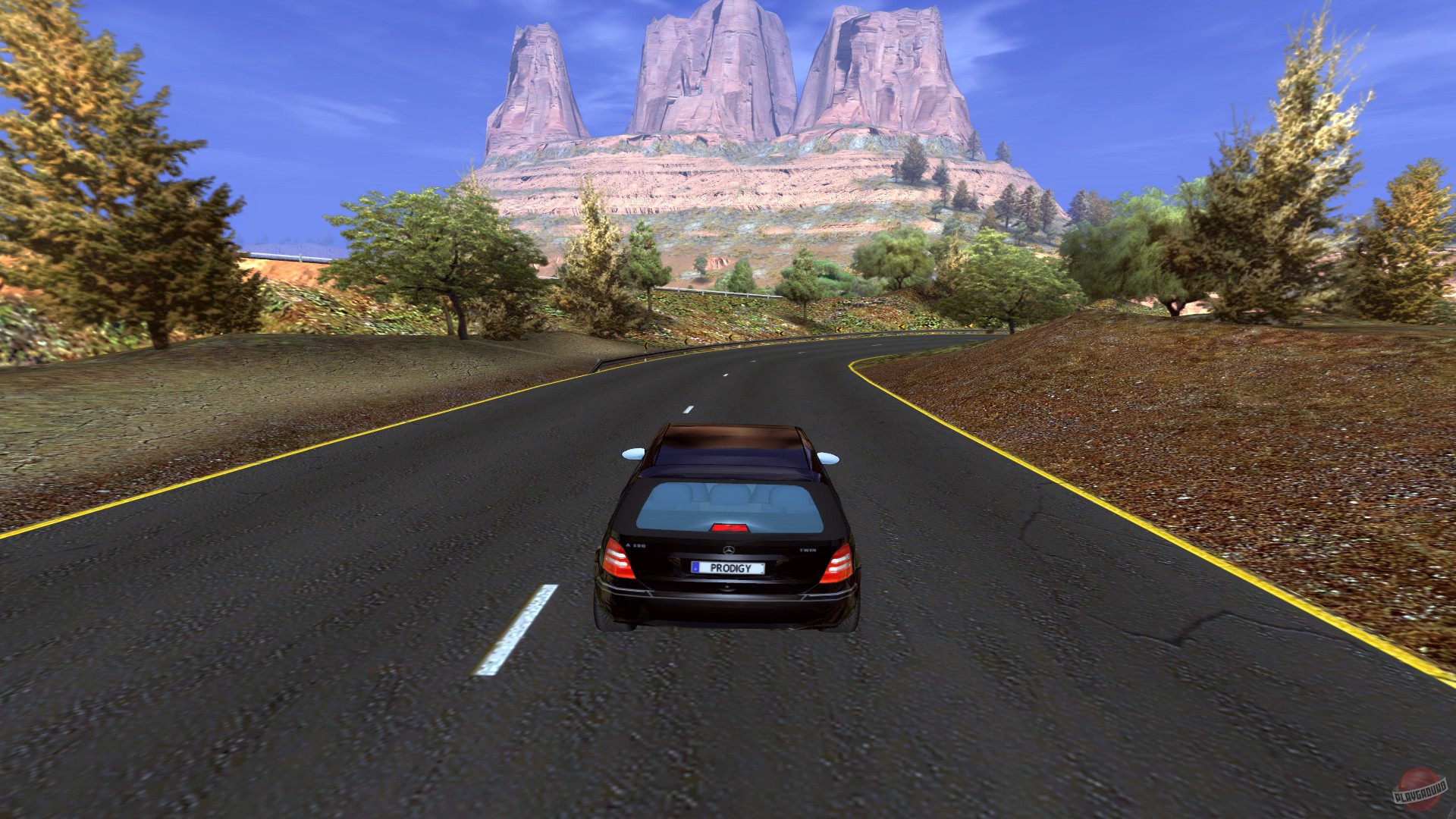 Скриншот из игры Mercedes Benz World Racing - 1