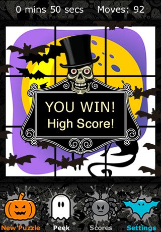 Скриншот из игры Spooky Halloween Puzzle - 3