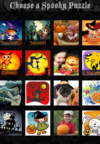 Скриншот из игры Spooky Halloween Puzzle - 4