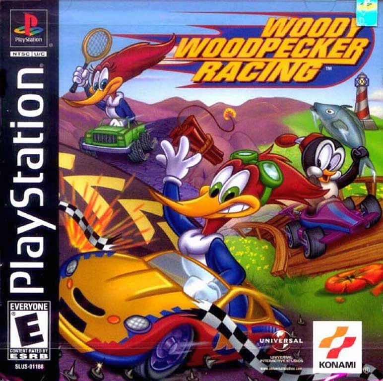 Обложка игры Woody Woodpecker Racing