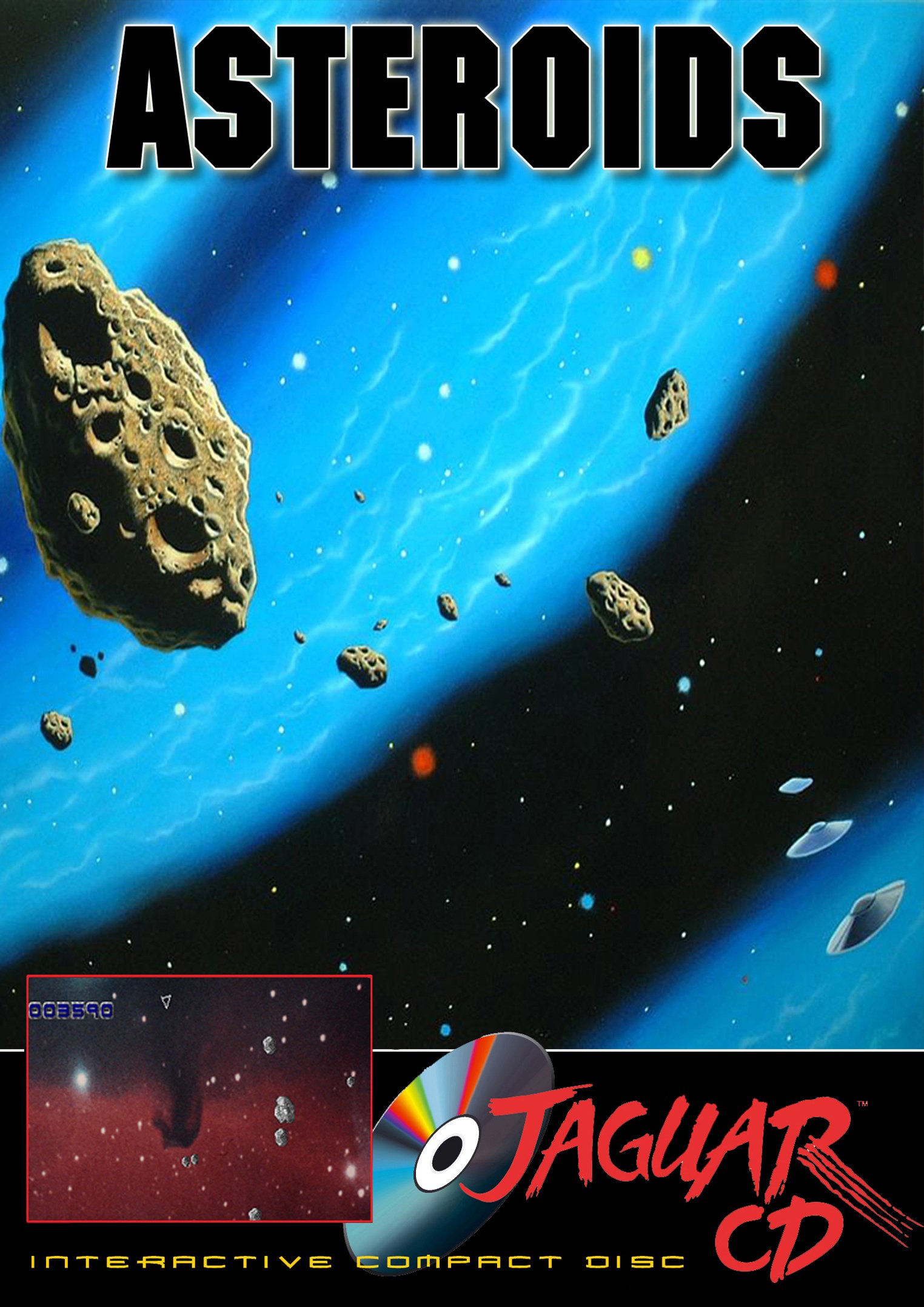 Обложка игры Asteroids