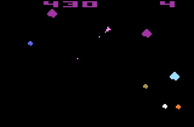 Скриншот из игры Asteroids - 3