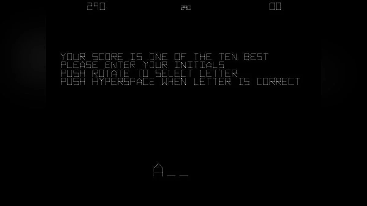 Скриншот из игры Asteroids - 22