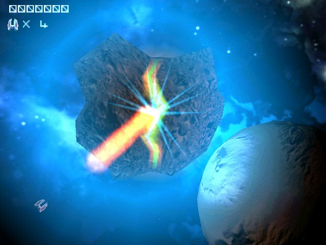 Скриншот из игры Asteroids - 11