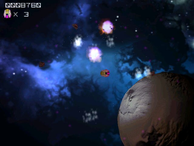 Скриншот из игры Asteroids - 6