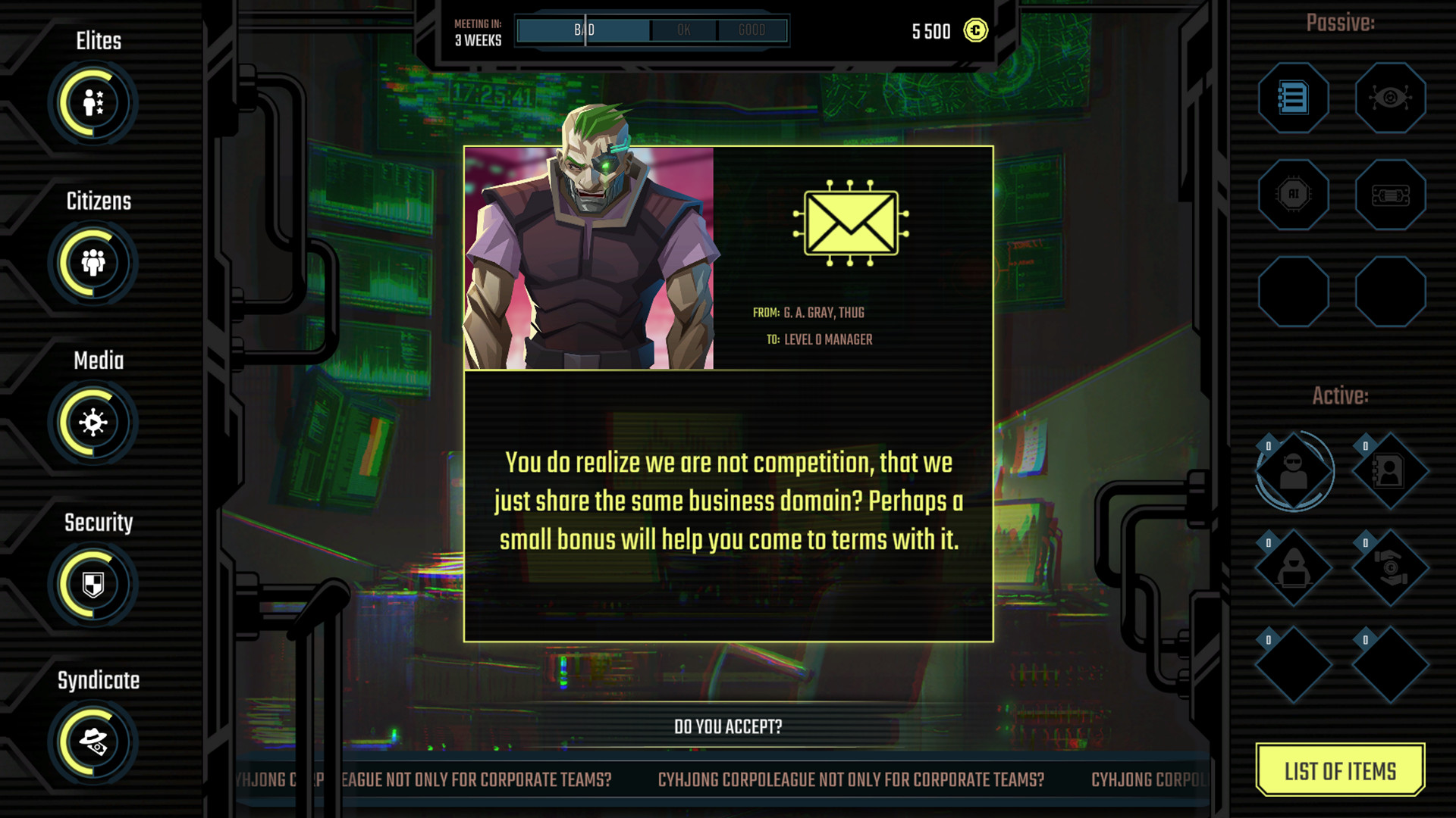 Скриншот из игры InfiniteCorp - 5